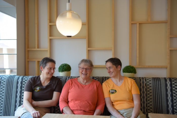 Silvia Aymar-Groß und Marion Frey